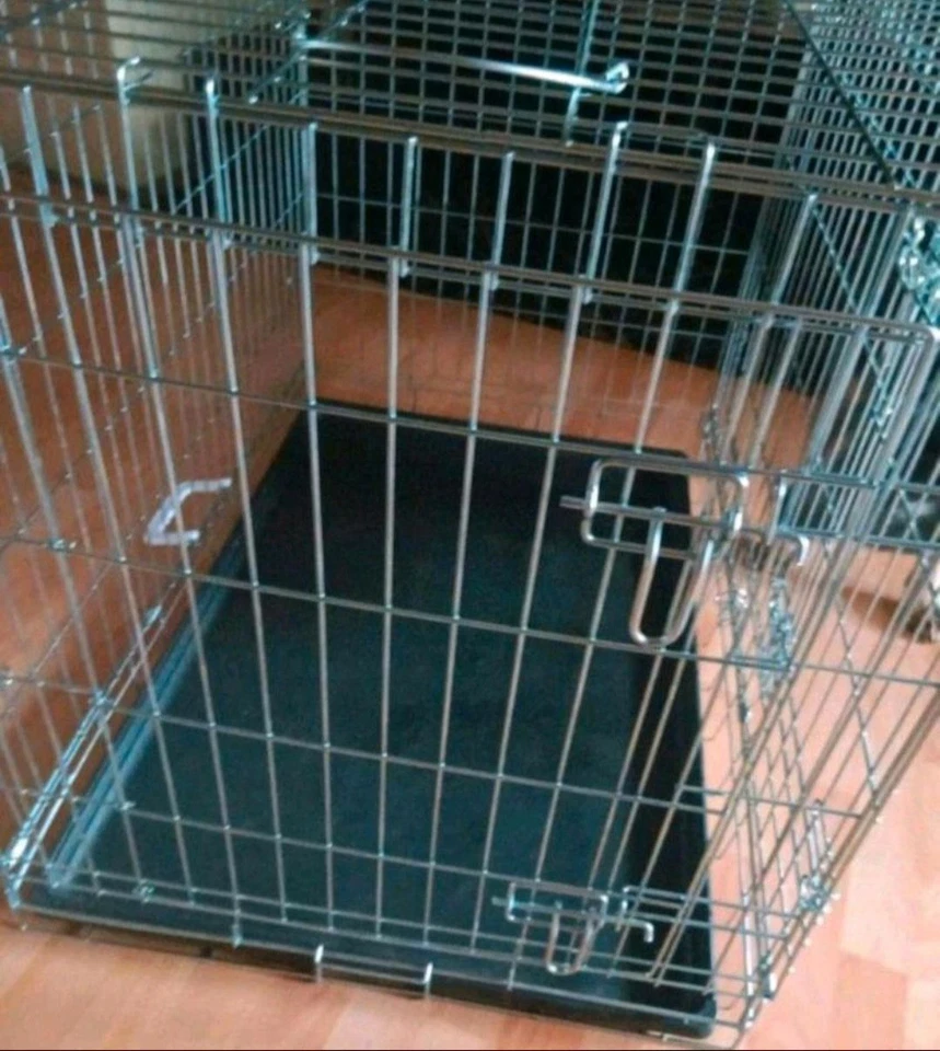 Hundekäfig Hundebox Transportbox Home Kennel faltbar Reisebox Drahtkäfig - Bild 2 von 4