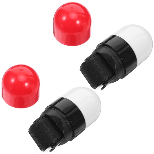 2 Pcs Double-headed Confidential Seal Address Blocker Roller Stamp - Picture 9 of 18