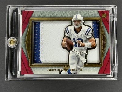 2012 Topps Supreme Rookie Relic Die Cut Red Andrew Luck #1/1 Patch RC Colts