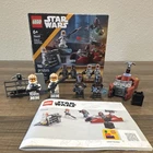PRE BUILT LEGO Star Wars Siege of Mandalore Battle Pack 75449 Box + Instructions