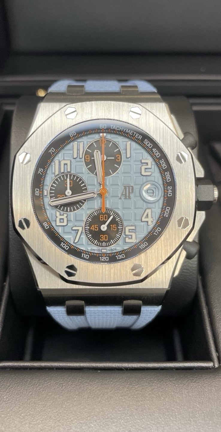 Audemars Piguet Royal Oak Blue Men's Watch - 26238ST.OO.A340CA.01 2024 UNWORN