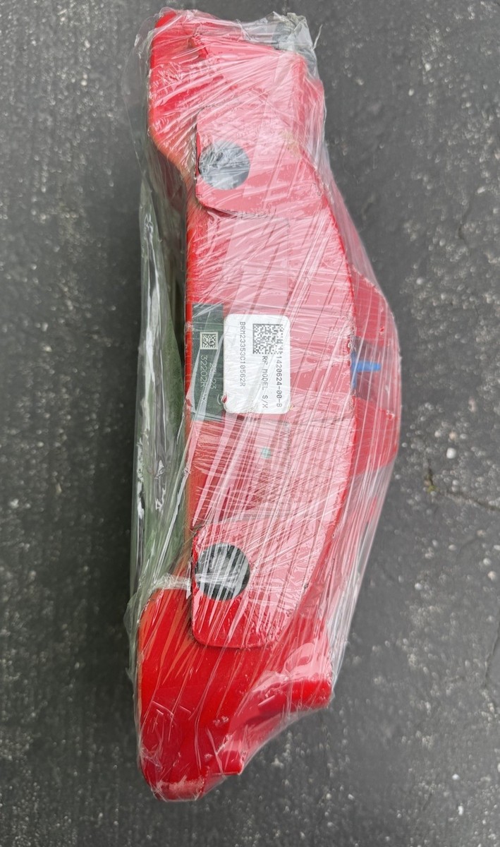 OEM 2021-2024 Tesla Model X/S Front Right Caliper Performance Red