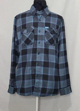 Dixxon Men's Flannel Button Down Shirt Resilience, Size medium , Plaid