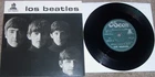 Beatles/Los Beatles 45 & Pic Sl I Want To Hold Your Hand Odeon 8420  Spain N/M