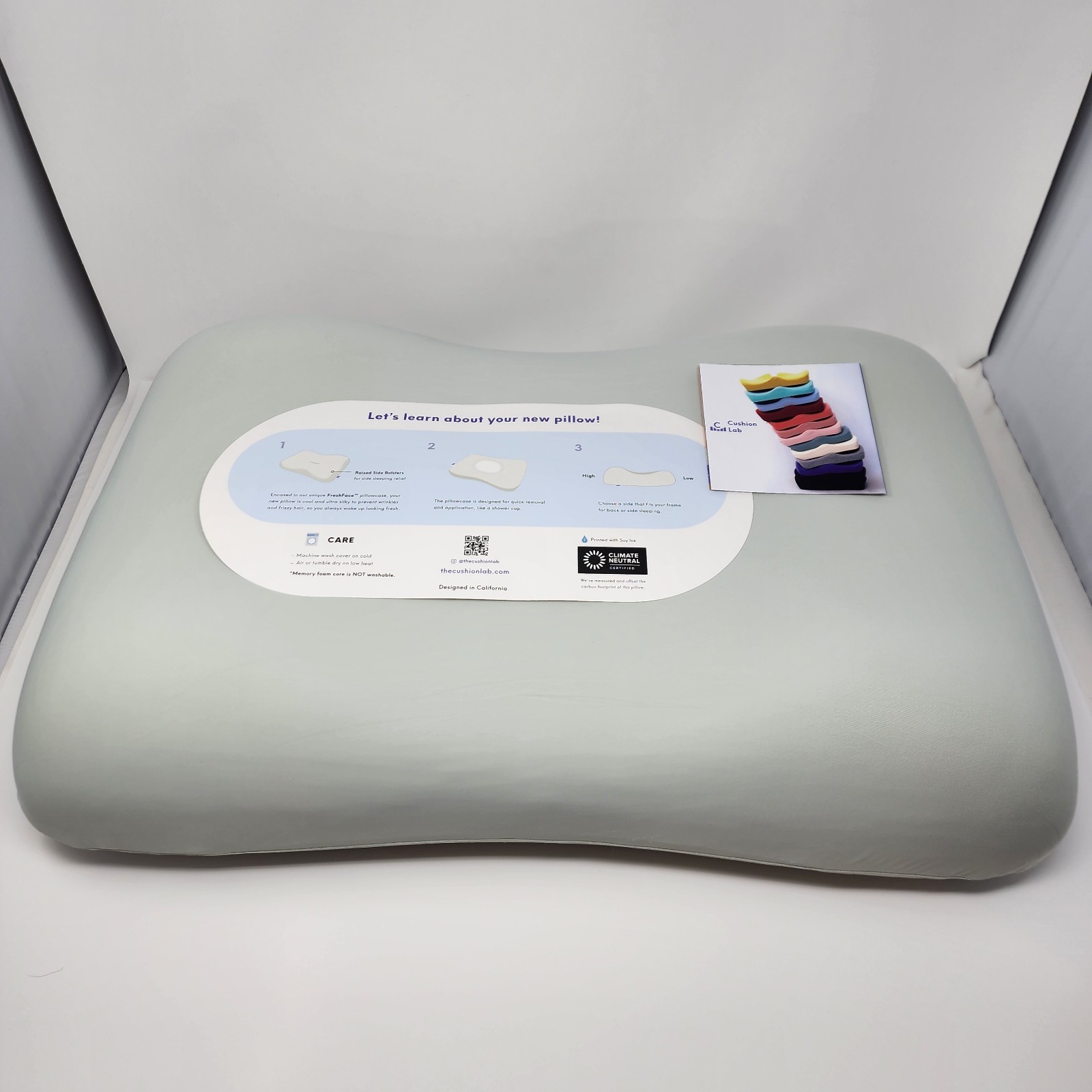 Ergonomic Contour Design For Side & Back Sleepers