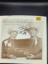 Vintage 1984 ROY ROGERS, Jr. Autographed Limited Edition New 45 RPM Record -*077