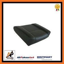 Coussin De Siège Deluxe Noir Vinyle Pour Land Rover Série 3 - MRC6980
