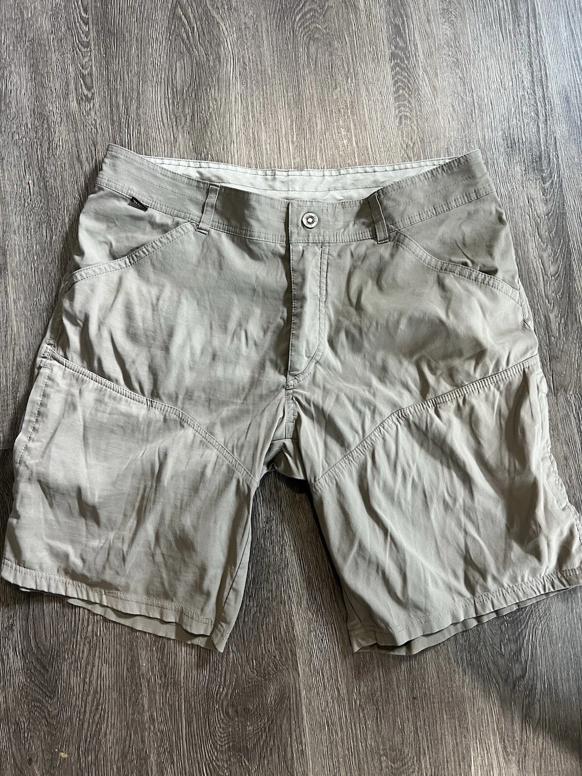 Kuhl Renegade Shorts Mens 36 Brown Nylon Hiking