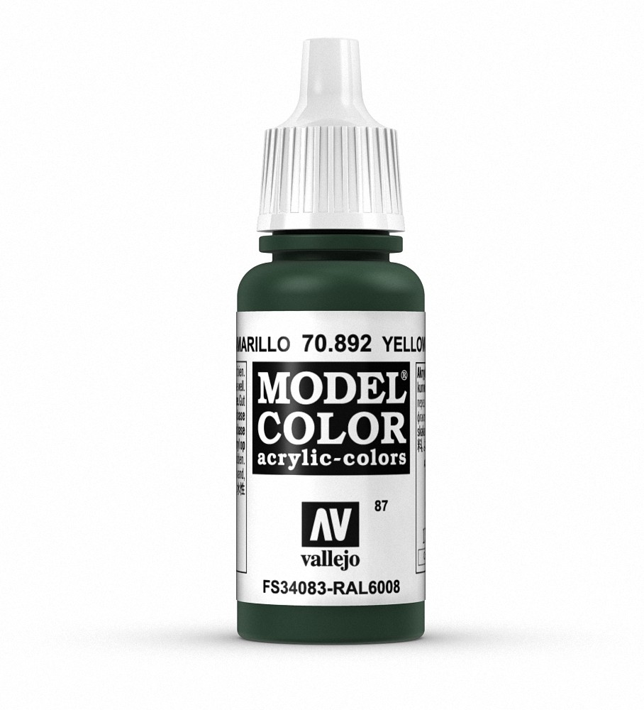 B&Q -  Model Color 17Ml  Yellow Olive - Image 2
