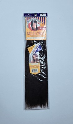 Milky Way 100% Human Hair Yaky Weave 12'' #4