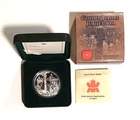 Canadian Mint / 2002 Golden Jubilee Proof Silver Dollar w. Case & COA / Mint