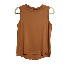 REI Co-op Active Pursuit Tank Top Women's Orange Stretch Performance Outdoors XS