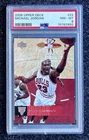 2006 Upper Deck Michael Jordan #22 Chicago Bulls (ROY/5x MVP/HOF) PSA 8 NM-MT