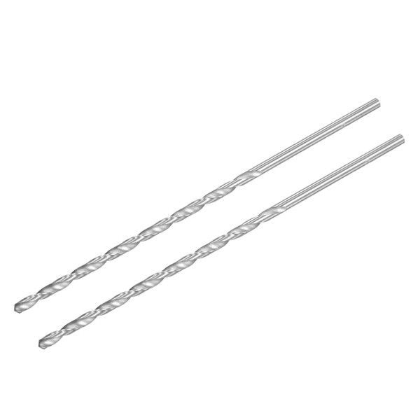 2Stk Spiralbohrer Hss Extra Lange Twist Bohrer 4Mm Bohrdurchmesser 160Mm LäNge-image