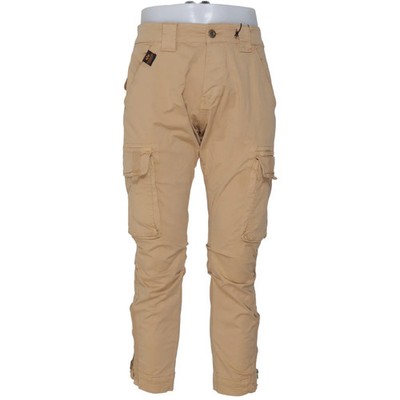 Alpha Industries, Cargohose, Größe: 32, Beige, Baumwolle/Elasthan #EhS