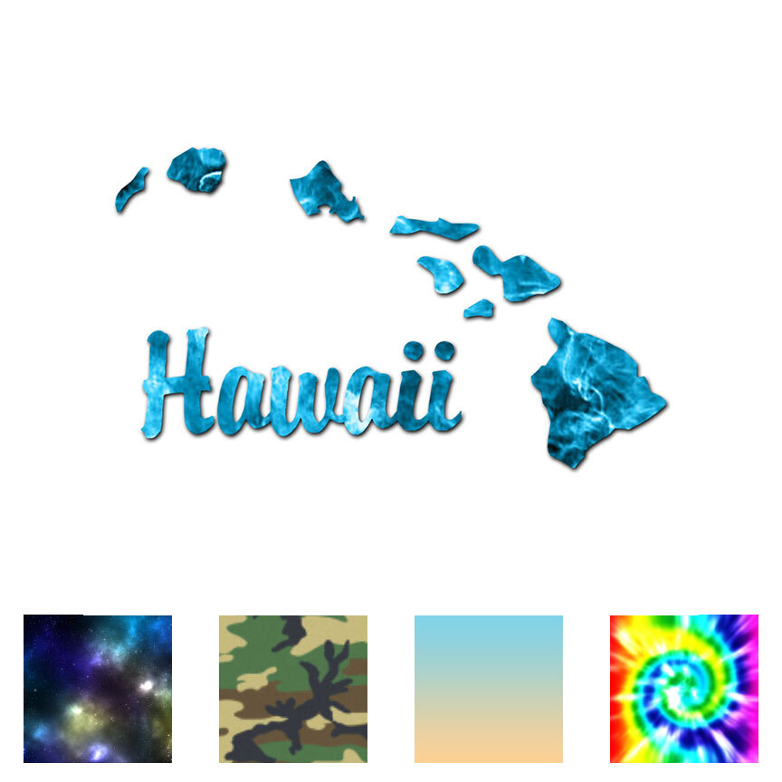 Tiki Man Hawaii Vinyl Sticker - Waterproof Decal For Cars, Laptops, Water Bottles