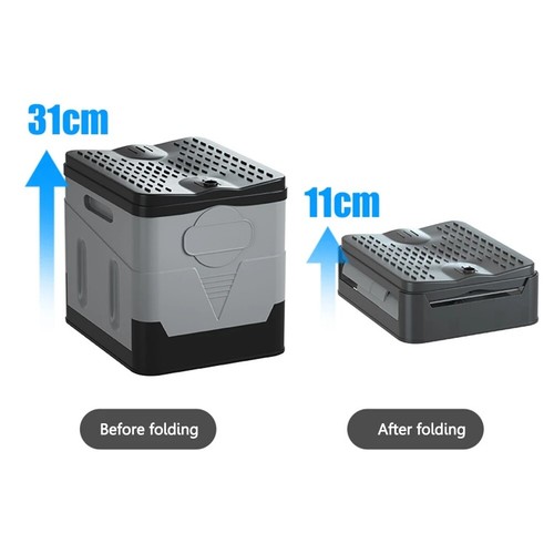 Portable Toilet Car Hiking Emergency Folding Toilet Strong Bearing Reusable - Picture 5 of 12