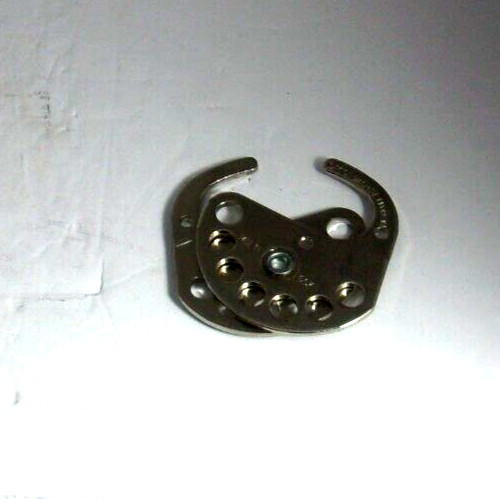 Dayton 1” Nickel-Plate steel lockout hasps 1" jaw space for 7 Positions (01 Pc)