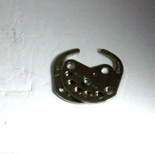 Dayton 1” Nickel-Plate steel lockout hasps 1" jaw space for 7 Positions (01 Pc)