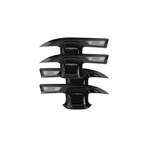 Glossy Black 4X Exterior Door Handle Bowl Cover Trim For Ford Explorer 2020-2024 - Picture 2 of 20