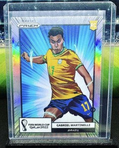 2022 Panini Prizm FIFA Qatar WC **Manga** RC Gabriel Martinelli - Brazil