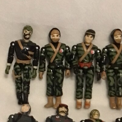 Lot Of 30)Vintage 1986 Lanard The Corps Ninja Action Figures