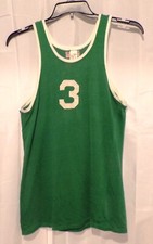Vintage 1962 Seymour Basketball Jersey Green Southerland Uniforms Tx. Medium #3