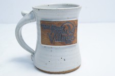 Tazza Walt Disney World Village ceramica chalet fatta a mano in gres firmata numerata