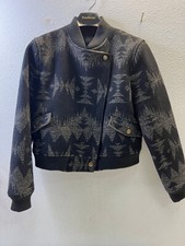 Pendelton Womans Black And Grey Snaps Jacket - Rn29685 - Size Small