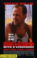 Die Hard: With a Vengeance 3 (1995) Movie Poster 11x17 Willis Action