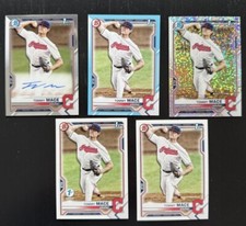 Guardians 2021 Bowman Rookie - TOMMY MACE autograph, color, refractor - 5 card