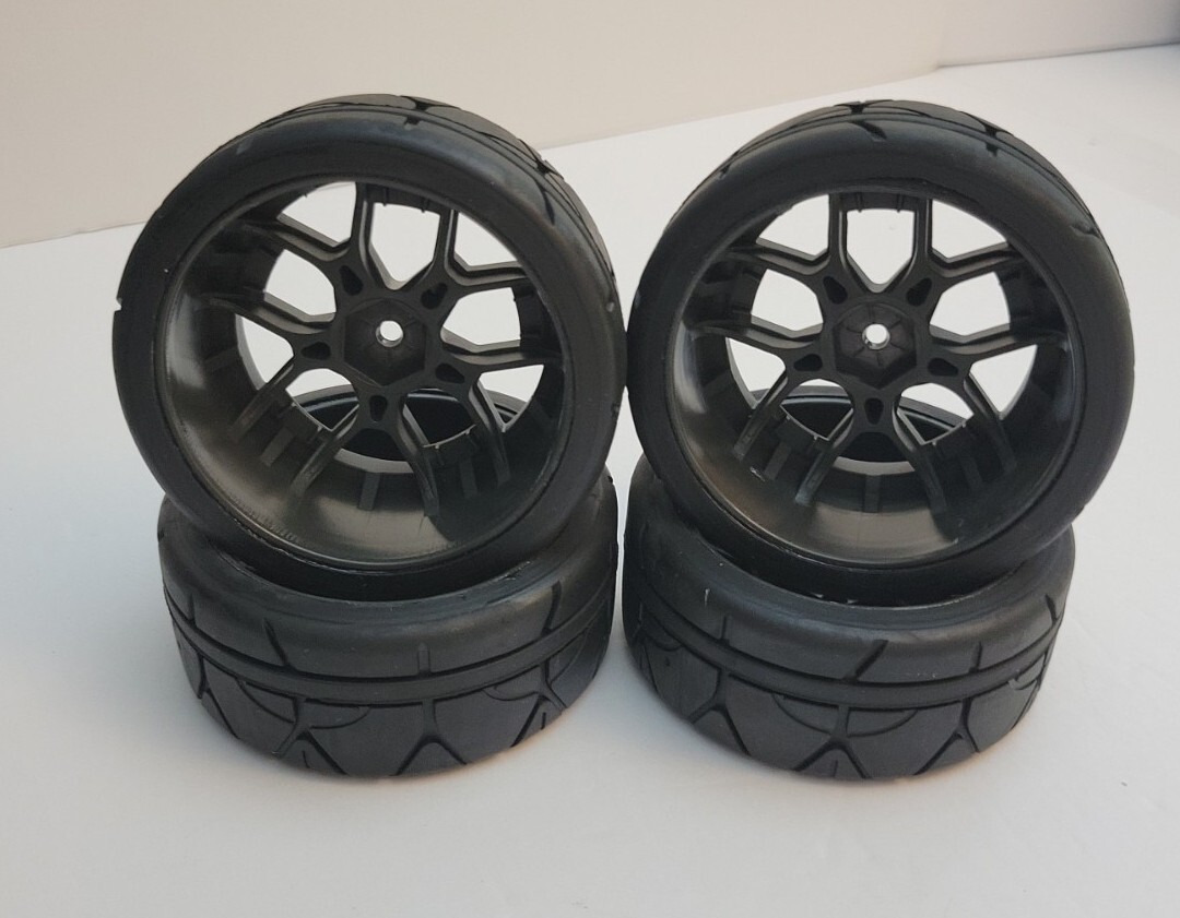 NEW Arrma Vendetta 3S ARA550093 Hoons Elevens Tires And Wheels Set Of 4