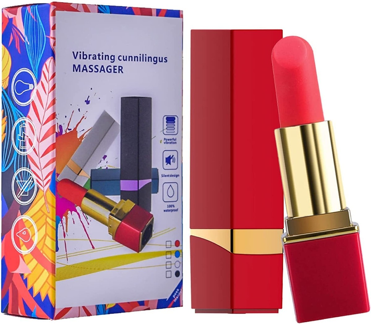 Waterproof Lipstick Vibrator Speed Adjustable Privacy Bullet Stimulator  Massager | eBay