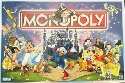 Monopoly Disney Edition Replacement Pieces and Parts 2001 - You Pick