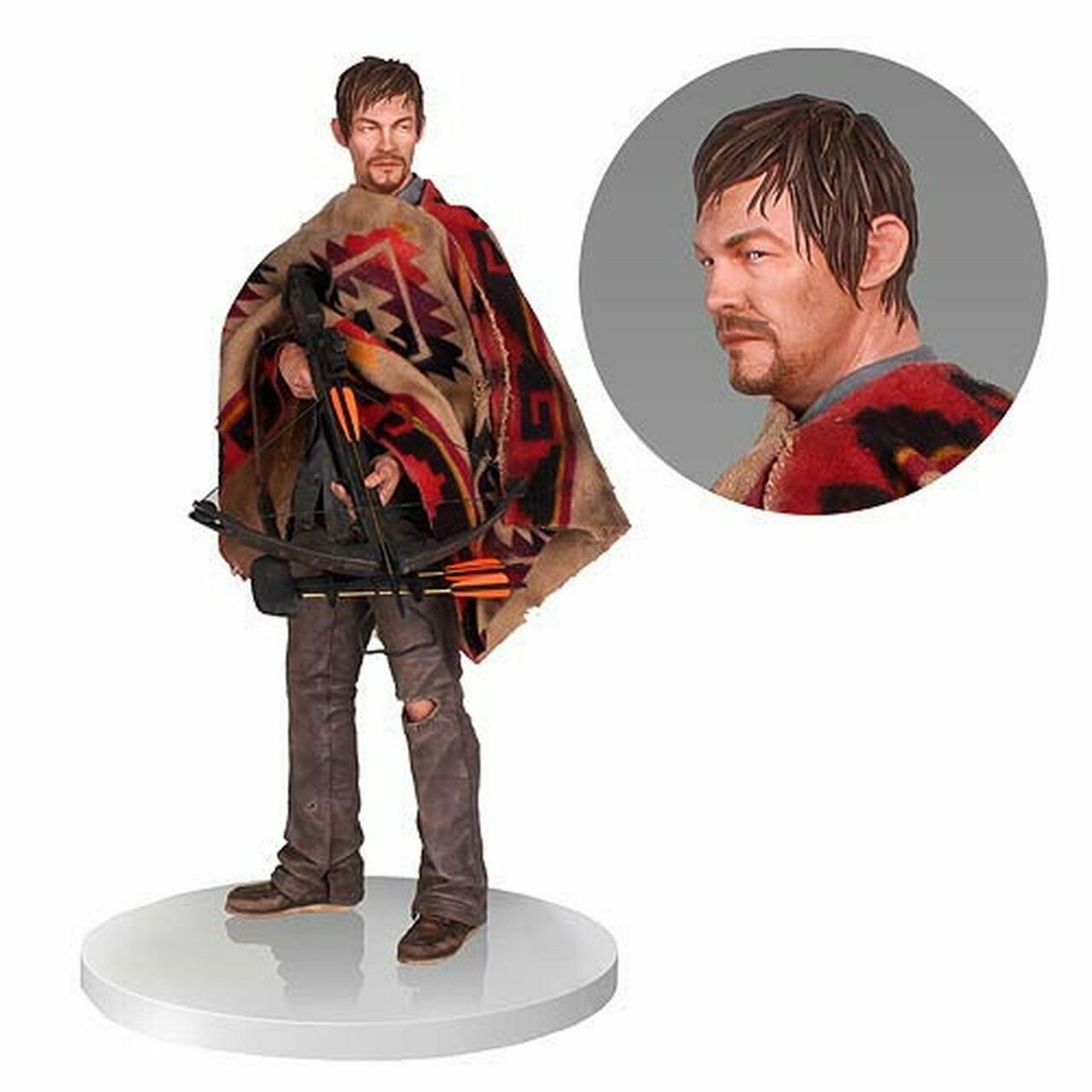 Daryl Dixon 1/4 Scale Le Statue 185 of 686 The Walking Dead Gentle 