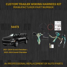 CURT RV Towing Wiring Harness - Vehicle-Specific Kit For Jeep Grand Cherokee Dinghy Towing