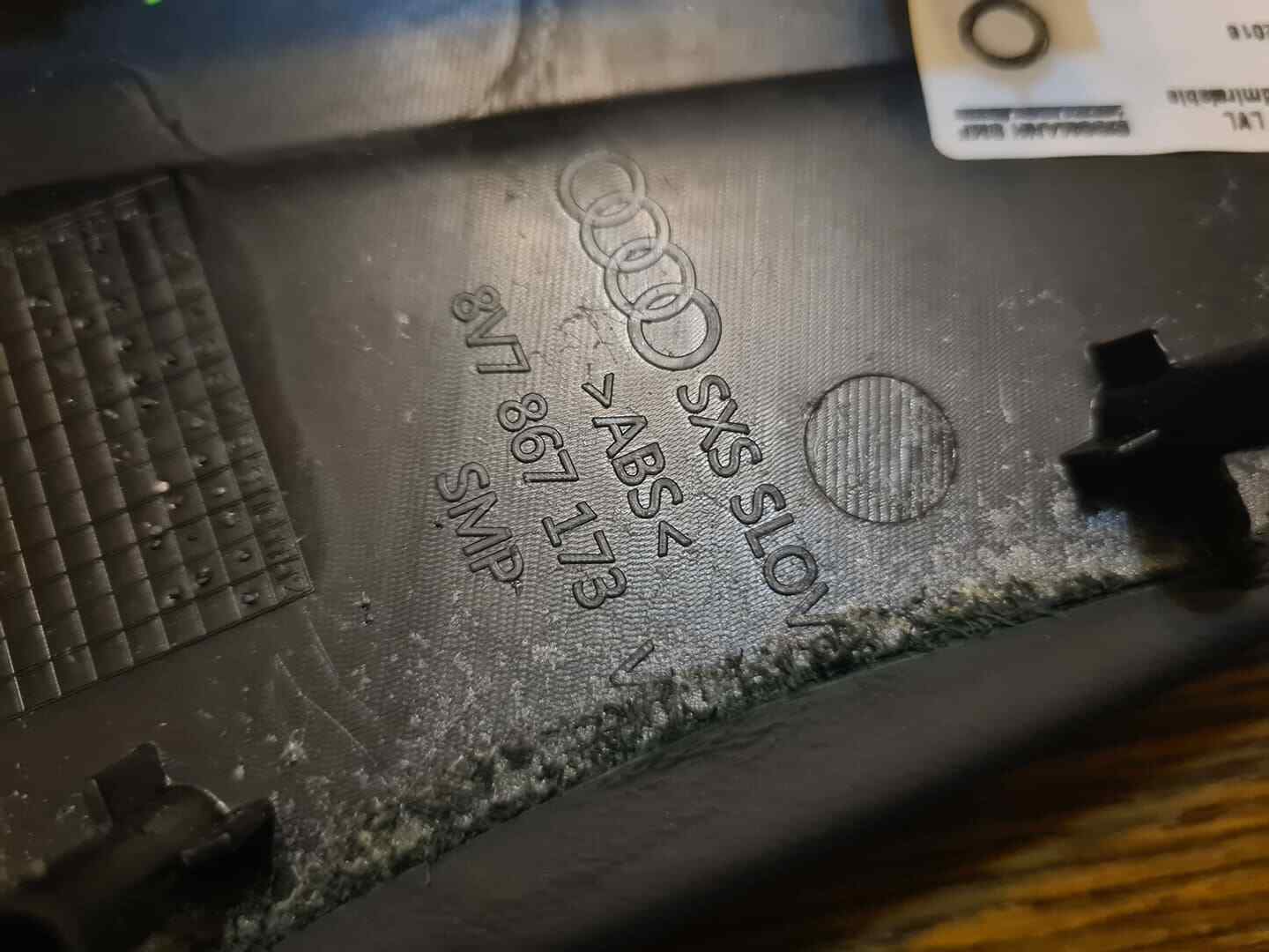 AUDI A3 2012 8V1 LEFT DOOR INTERIOR HANDLE ARMREST 8V7867173 eBay