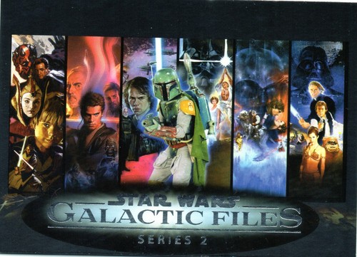 Star Wars Galactic Files Series 2  Part 1  Individual Trading Cards  