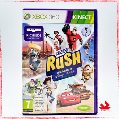 KINECT RUSH ADVENTURE DISNEY PIXAR - ITALIAN - ORIGINAL - MICROSOFT XBOX 360
