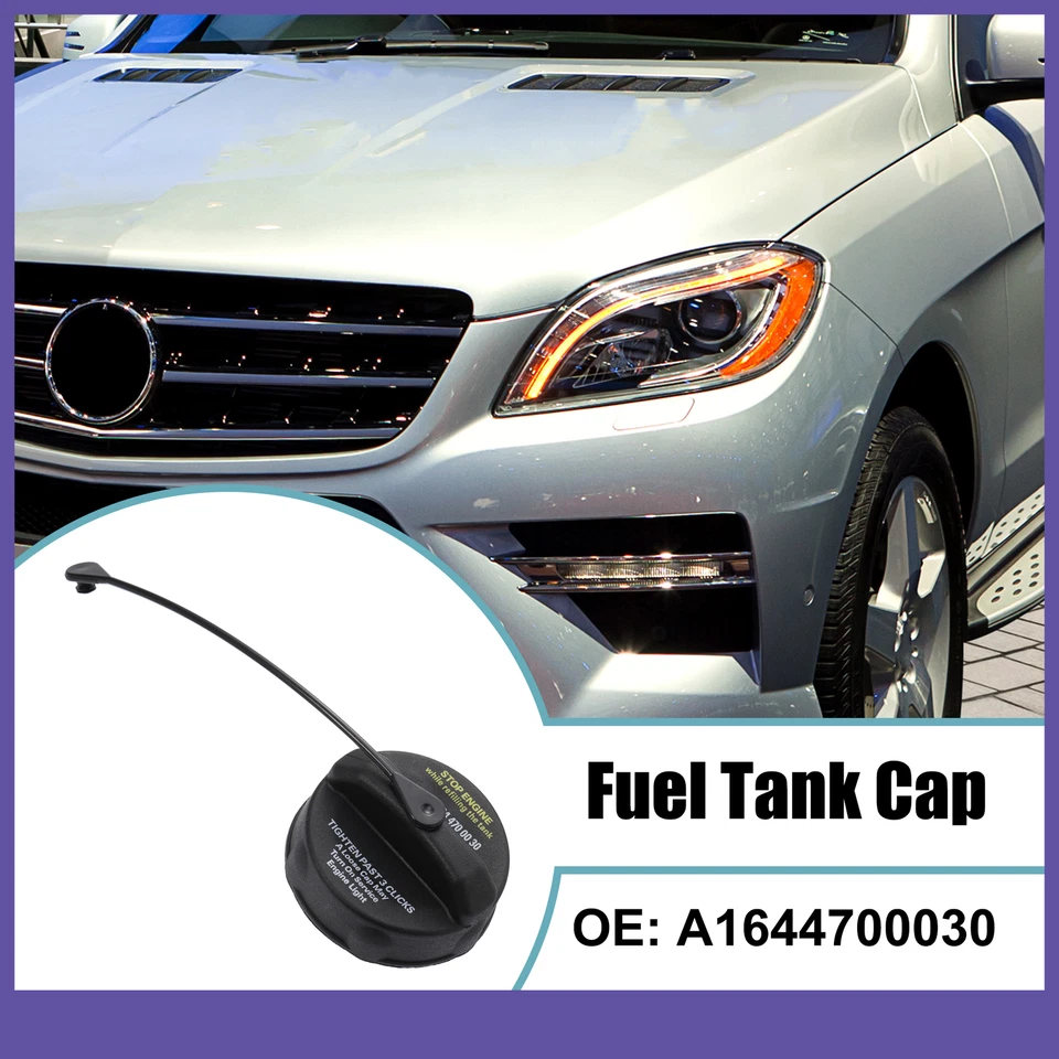 ONE A1644700030 Cubierta del tanque de combustible Puerta Cubierta del tanque de combustible para Mercedes-Benz GLS450 Foto 2 de 4