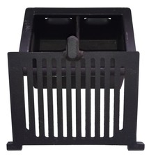 Home&Wood Kaminrost Gusseisen – 28x23 Cm, Für Ofen & Grill, Robust Und Hitzebeständig