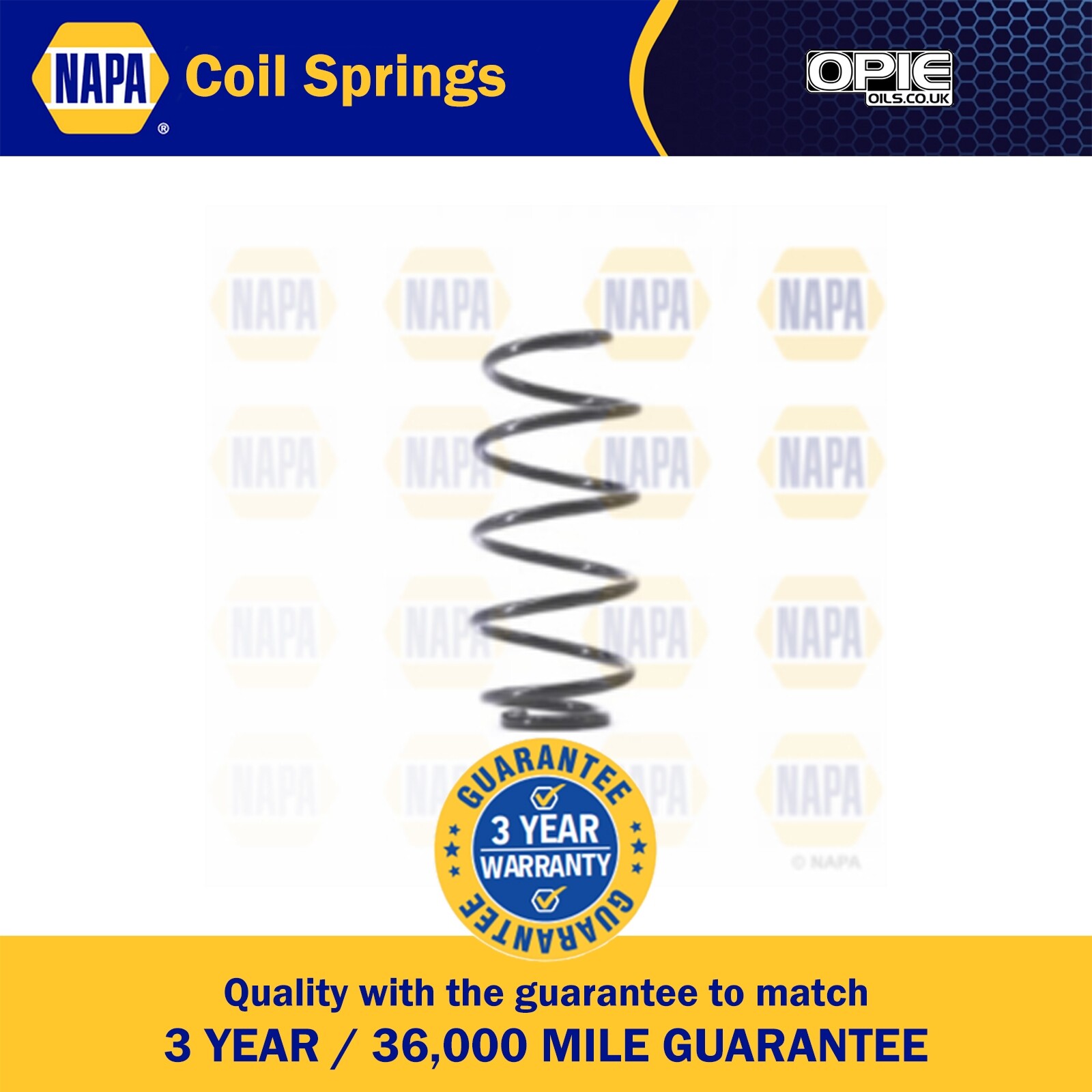 NAPA Coil Spring Front NCS1447 - OEM Quality for Citroen - Reliable Construction
