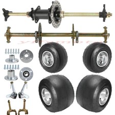 11x7.10-5 10x4.50-5 Trike Tire Rim Wheel 28'' 32'' Rear Shaft Axle Kit Wheel Hub