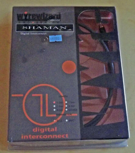 Nordost Black Knight Flatline RCA Cables *2 Meter* 2 Pair