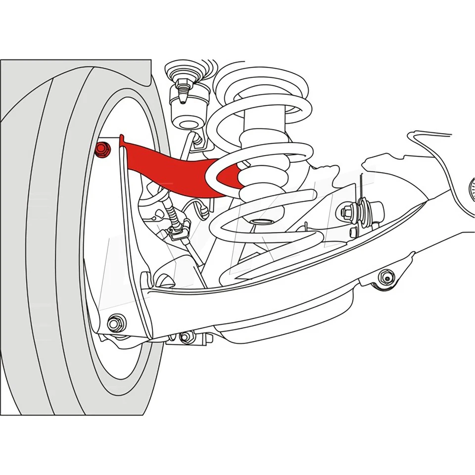 LYKT2pcs Alignment Rear Camber Arm for Lexus RX450h（hL）、350（L）&Toyota Highlander Foto 2 de 4
