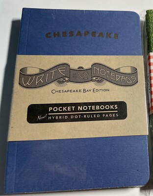 Write Notepads -Chesapeake Bay edition -Sealed Set Of Three. Sold Out!