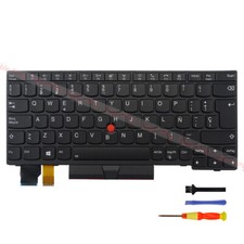Backlit Keyboard for Lenovo Thinkpad X13 Gen1/L13 Gen2/S2 5th Spain Layout
