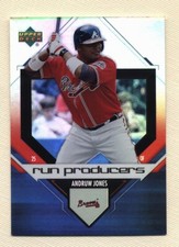 2006 Upper Deck Special F/X Baseball Run Producers Andruw Jones (Braves)