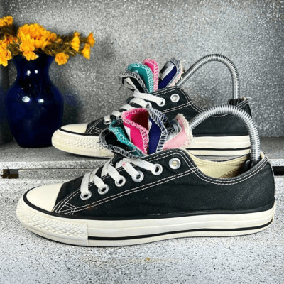 Converse Chuck Taylor All Star MULTI TONGUE RAINBOW CTAS SHOES Sneakers 7 5
