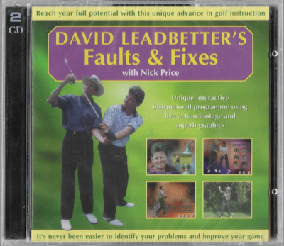David Letbetter's Faults & Fixes with Nick Price Golf Instruction (CD-ROM, 1995)